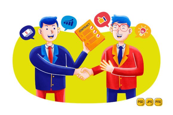 Closing the Deal: Streamlining Your Business Communication with Flexible Illustration Assets