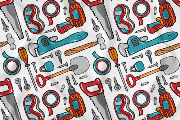 Evaluating Builder Kawaii Doodle Seamless Pattern 3 for Creative Projects