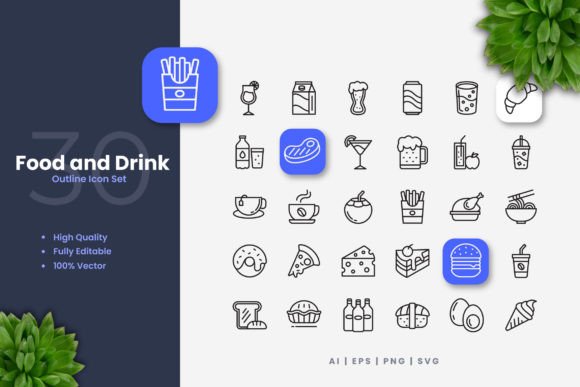 Food and Drink Icons: Your Essential Visual Toolkit