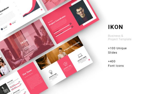 IKON Business Project Keynot Template: Your Toolkit for Modern Presentations