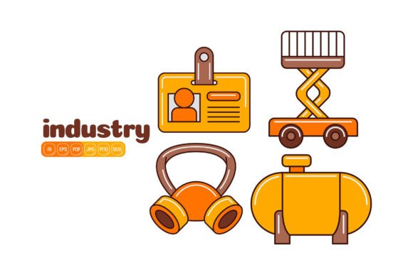 Industry Vector Pack 06: The Ultimate Design Asset Collection