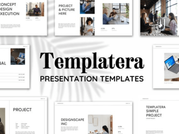 Modern Presentation Design with Templatera Canva Template