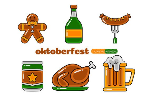 Oktoberfest Vector Pack 01: Your Toolkit for Authentic German Design