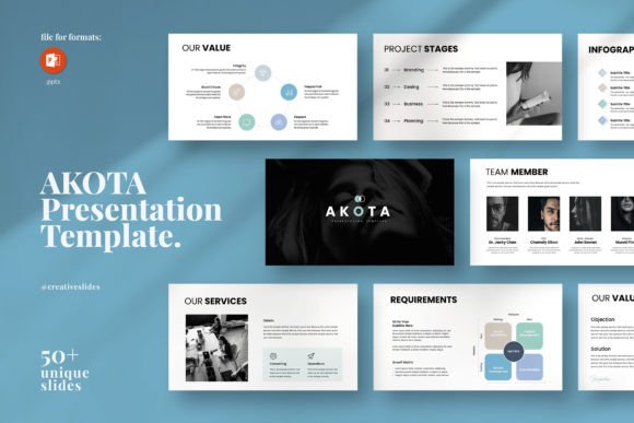 The Akota Template: Your Gateway to Professional Presentations
