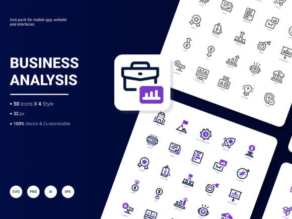 The Business Analysis Icon Pack: A Visual Toolkit for Clarity