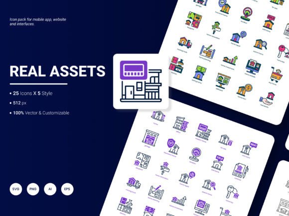 The Real Assets Icon Pack: A Visual Toolkit for Modern Design