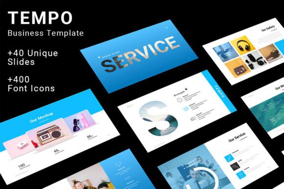 The TEMPO Business Keynote Template: Your Modern Presentation Toolkit