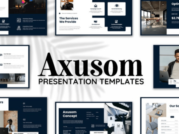 Transform Your Ideas with Axusom Canva Slide Templates